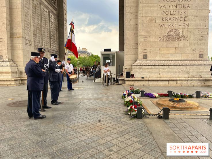flamme soldat inconnu Arc de Triomphe