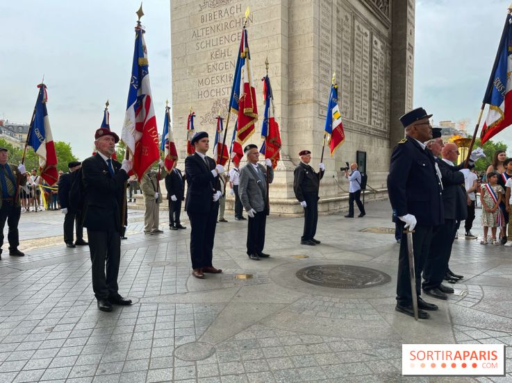 flamme soldat inconnu Arc de Triomphe