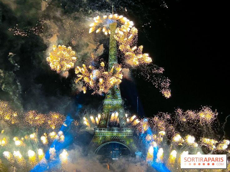 Feu d’artifice de Paris 2023 - photos