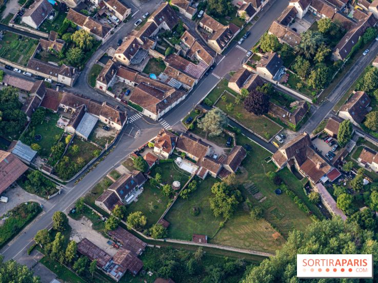 Montgolfière à Fontainebleau, vol au dessus de l'Ile-de-France -  A7C9012
