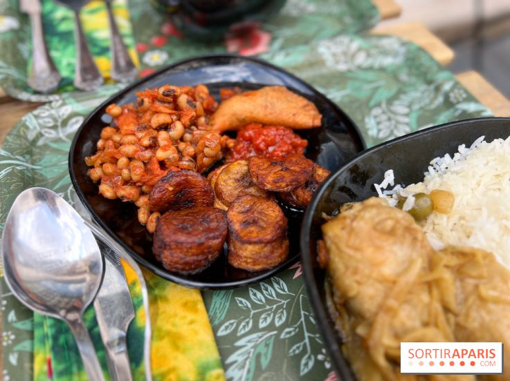 Cantine-épicerie Soré - Niébé et alloco