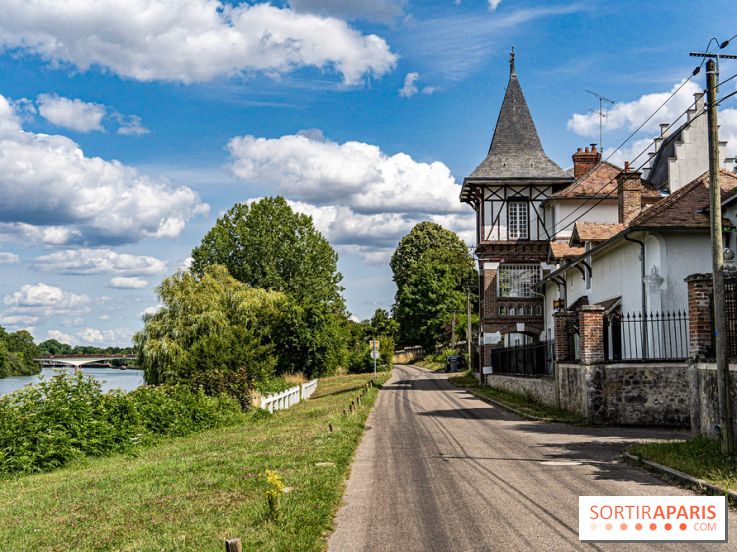 Village de Bois-le-Roi : les Affolantes en bord de Seine -  A7C8851