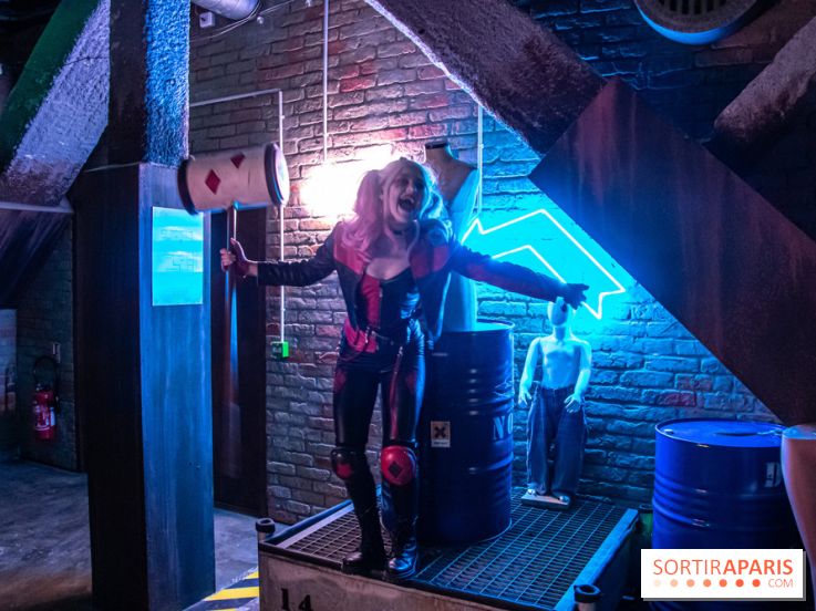 Batman Escape salle joker harley quinn