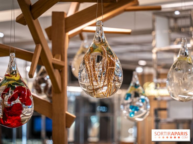 Exposition des Larmes de Joie de Benoit Dutour au Printemps Haussmann