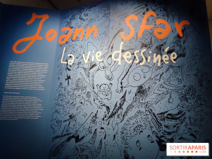"Joann Sfar : La Vie Dessinée" au Musée d'Art et d'Histoire du Judaïsme - 1000053988