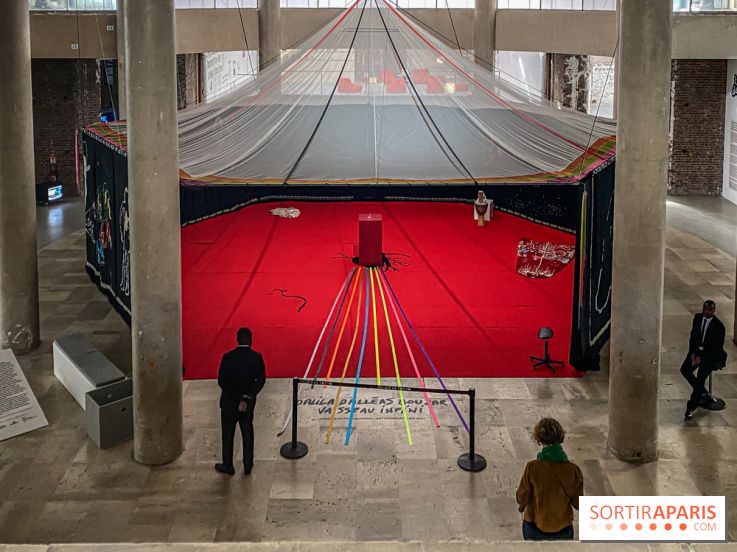 Exposition Vaisseau infini Dalila Dalléas Bouzar Palais de Tokyo