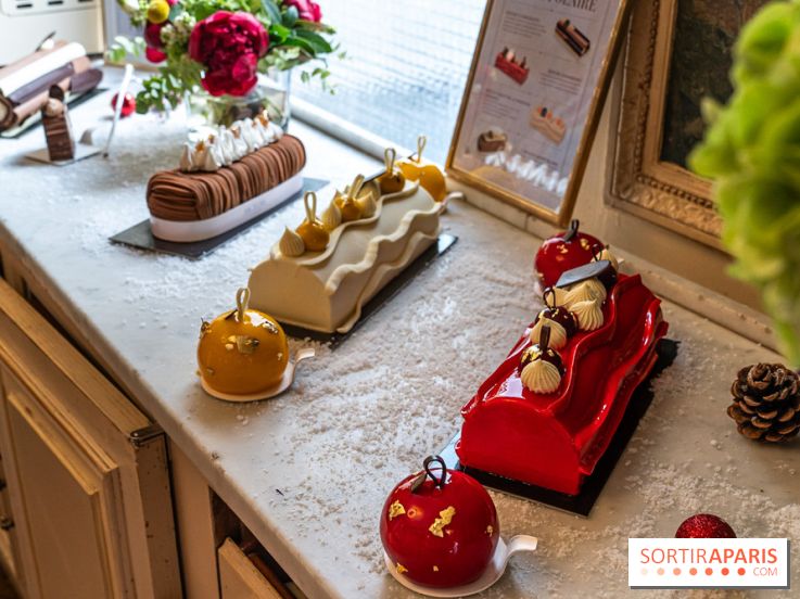 Bûche de Noël d'Angelina 2023