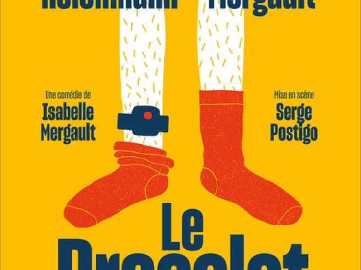 Jean-Luc Reichmann et Isabelle Mergault sur scène pour "Le bracelet" au Théâtre des Nouveautés dès Février 2024 à Paris