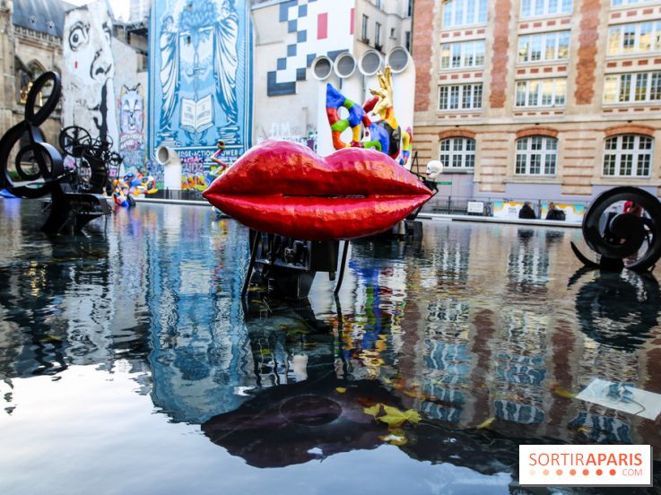 La Fontaine Stravinsky rénovée à Paris, nos photos