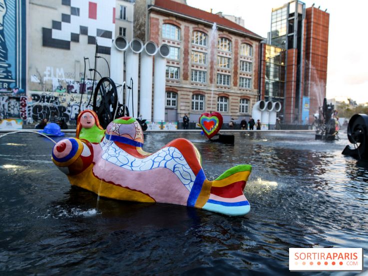 La Fontaine Stravinsky restaurée à Paris, nos photos