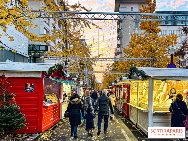 Le Marché de Noël de Boulogne Billancourt (92) : carrousel, vin chaud, illuminations