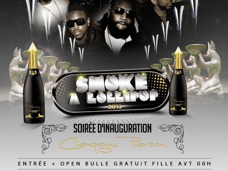  Ce dim. 17/03 @ MIX CLUB, inauguration de la nouvelle marque de champagne “PHARAON” by Gildas ICOUNGOUD