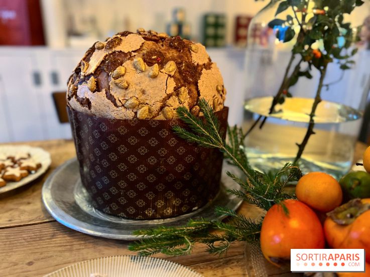 Panettone de Noël 2023 Christophe Louie x Dammann Frères