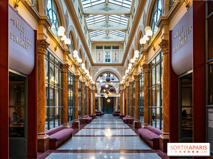 La Galerie Colbert, le passage couvert parisien, voisin de la Galerie Vivienne