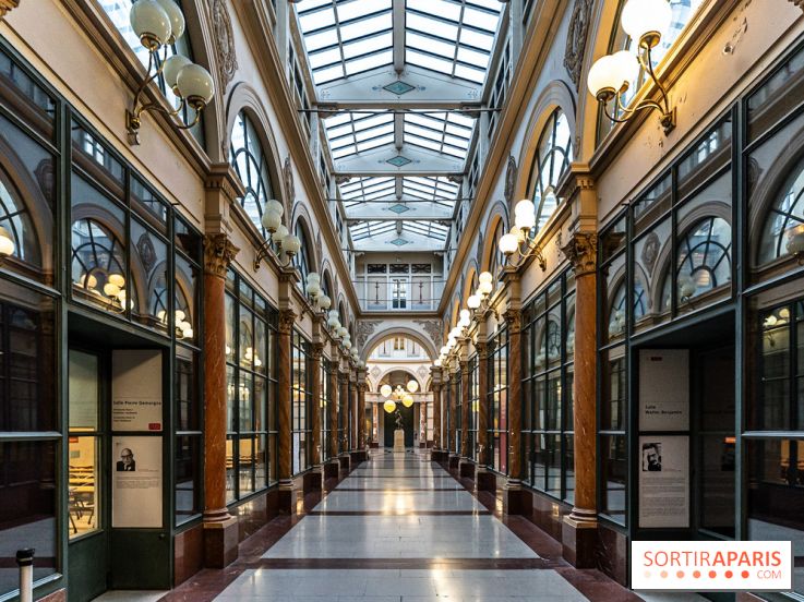 La Galerie Colbert, le passage parisien, voisin de la Galerie Vivienne -  A7C9354