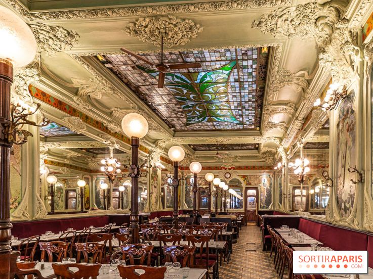 Le Bouillon Julien, la brasserie au sublime décor art nouveau, son menu et ses plats