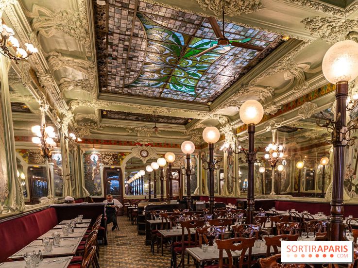 Le Bouillon Julien, la brasserie au sublime décor art nouveau, son menu et ses plats