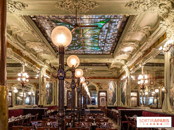 Le Bouillon Julien, la brasserie au sublime décor art nouveau, son menu et ses plats