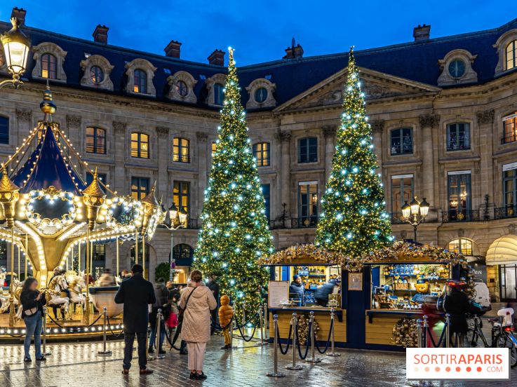 Le chalet de Noël du Ritz et son carrousel gratuit