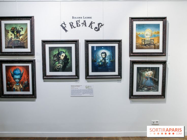 Freaks, l'exposition de Benjamin Lacombe, nos photos