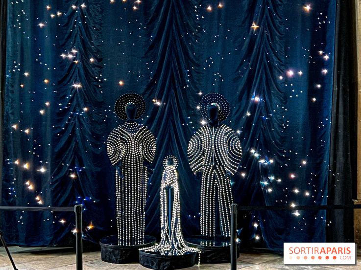 Astre, l'œuvre monumentale, mode, techno et lumineuse, à l'Eglise Saint Eustache pour les fêtes