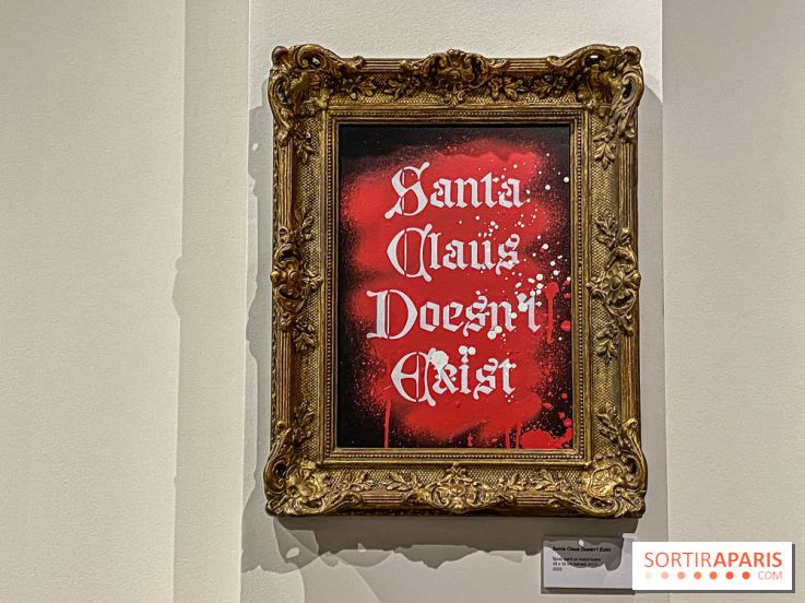Exposition de Goin à la galerie La Lison : Santa Claus doesn't exist - IMG 3156