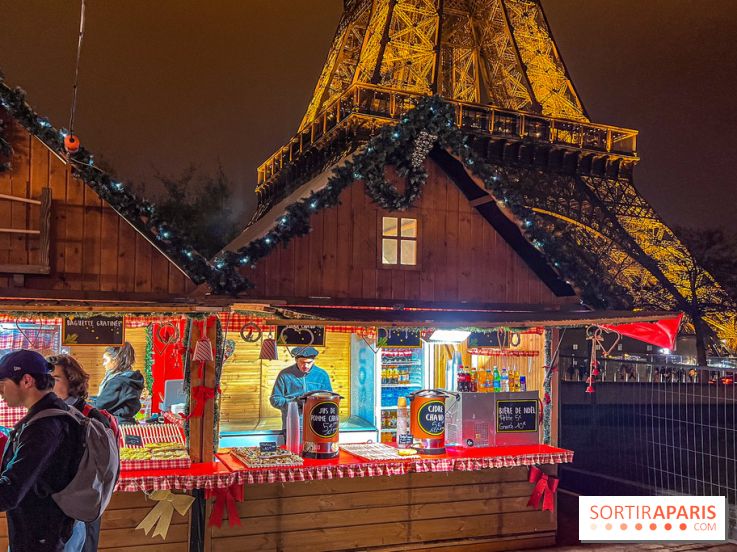 Marché de Noël 2023 au pied de la tour Eiffel - Quai Jacques Chirac - image00062