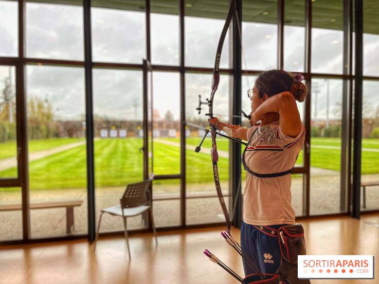 Audrey - tir à l'arc