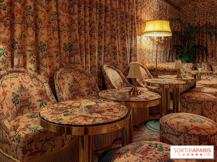 Le Marta, le bar-boudoir logé dans l'hôtel du Fouquet's
