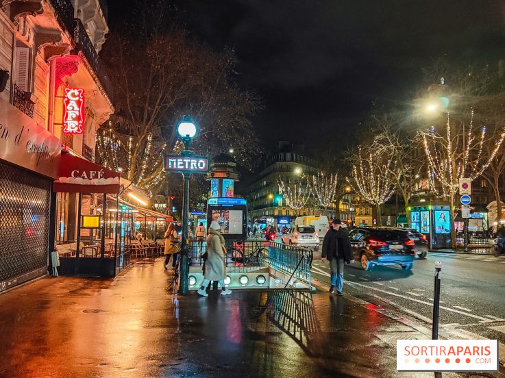 Visuels métro - métro nuit ligne 10 Maubert-Mutualité