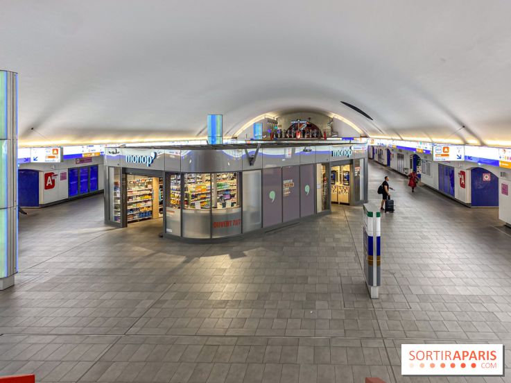 Visuels métro - métro RER Auber