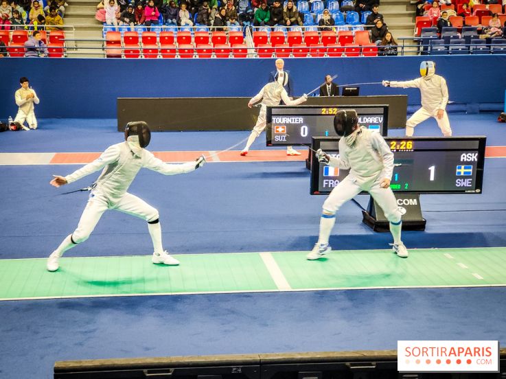 Coupe du monde de Fleuret 2024 - stade Pierre de Coubertin - Coupe du monde de Fleuret 2024 - stade Pierre de Coubertin - escrime