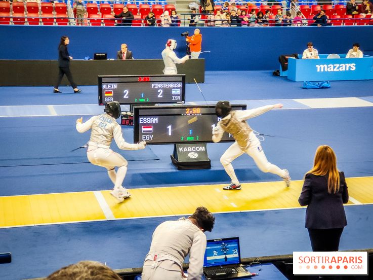 Coupe du monde de Fleuret 2024 - stade Pierre de Coubertin - Coupe du monde de Fleuret 2024 - stade Pierre de Coubertin - escrime