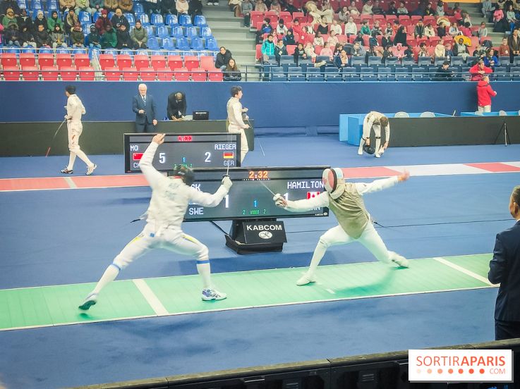 Coupe du monde de Fleuret 2024 - stade Pierre de Coubertin - Coupe du monde de Fleuret 2024 - stade Pierre de Coubertin - escrime