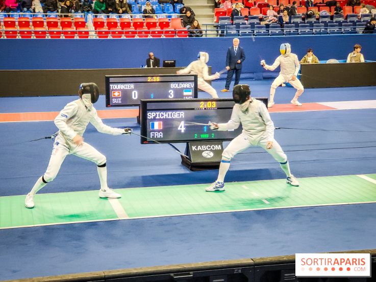 Coupe du monde de Fleuret 2024 - stade Pierre de Coubertin - Coupe du monde de Fleuret 2024 - stade Pierre de Coubertin - escrime