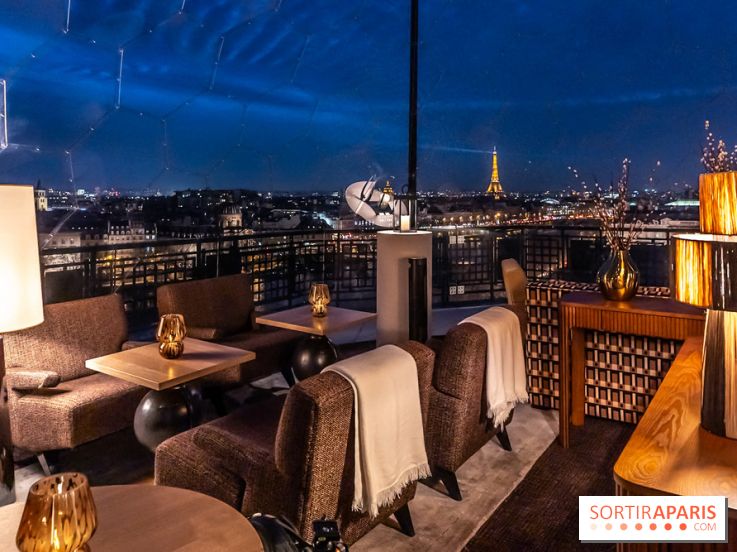 Céleste, le bar éphémère du Cheval Blanc Paris en plein ciel de Paris -  A7C2126