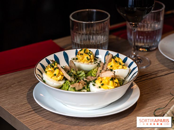 Le Bistrot des Fables -  oeufs mimosa