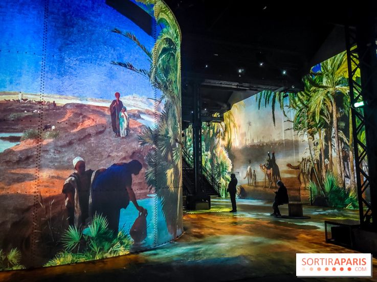 Les Orientalistes, l'exposition de l'Atelier des Lumières qui nous fait voyager en Orient - photos