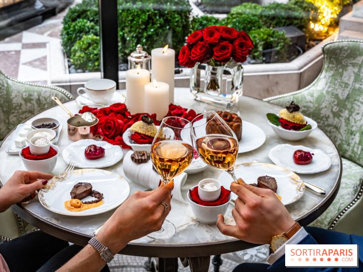 Tea Time de Saint-Valentin du Four Seasons George V Paris 2024