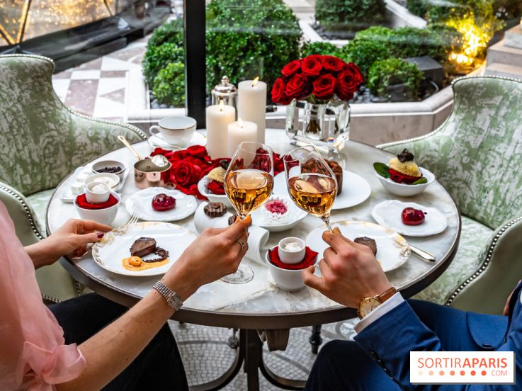 Tea Time de Saint-Valentin du Four Seasons George V Paris 2024