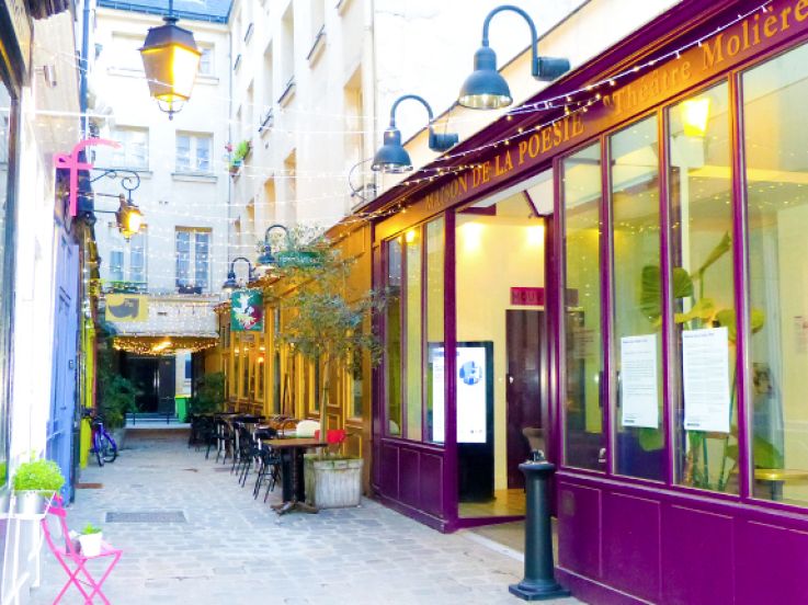 La Maison de la Poésie, une scène littéraire