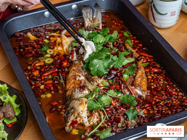 Au Piment de Sichuan, restaurant chinois Paris 1er arrondissement