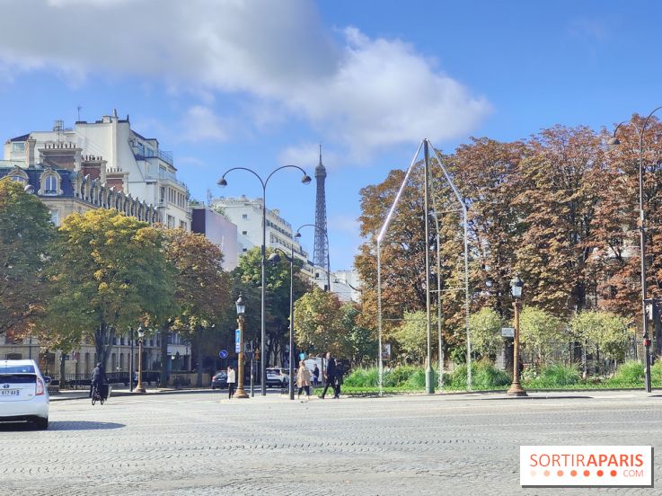 Visuel Paris 8e - Champs Elysées Tour Eiffel automne