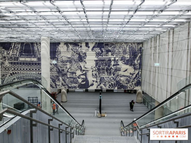 Chantier de la future gare Aéroport d'Orly, nos photos