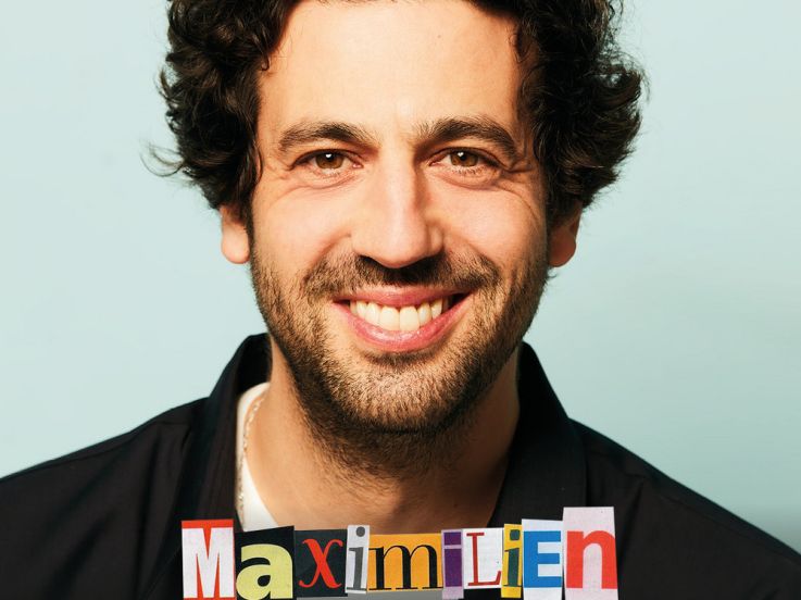 Max Boublil à la Cigale en mars 2024 avec son nouveau spectacle, Maximilien