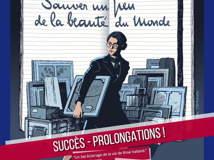 Rose Valland, l'histoire vraie d'espionnage au Théâtre La Boussole 