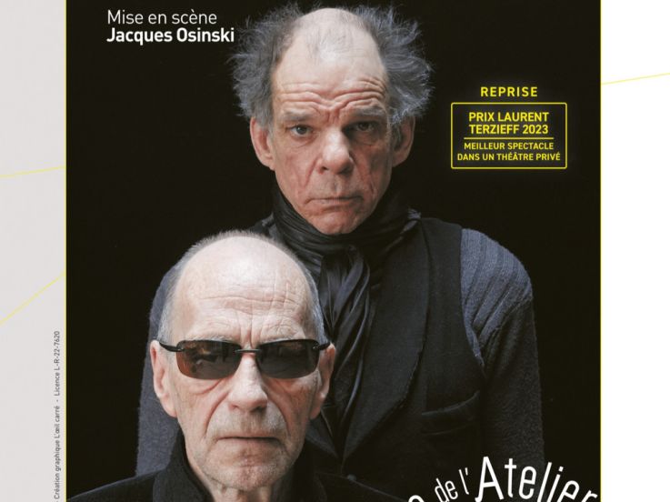 Fin de partie, la  pièce de Samuel Beckett de retour au Théâtre de l'Atelier