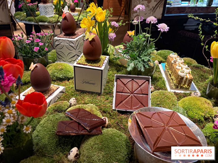 Paques 2025 : la collection gourmande d'oeufs de Paques de Matthieu Carlin à l'Hotel de Crillon 