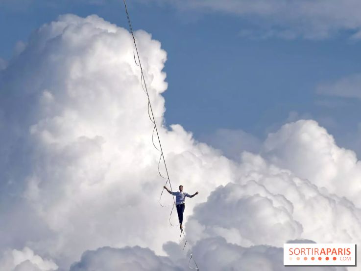 Vertige au Grand Palais : danse aérienne et musique live sous la verrière