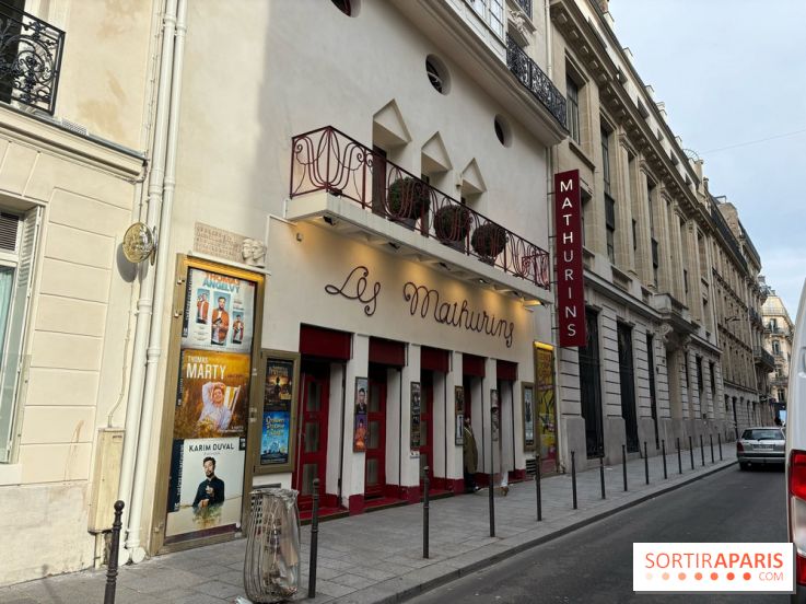 Sebastian Marx dans On est bien là au Théâtre des Mathurins